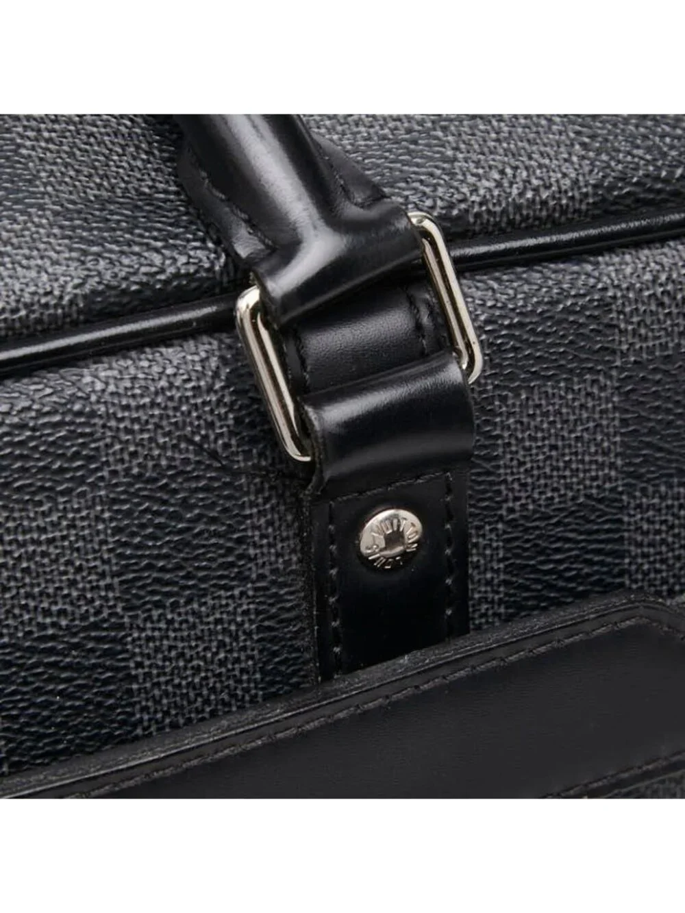 Louis Vuitton Damier Graphite Voyage GM Business Briefcase Black Gray Leather